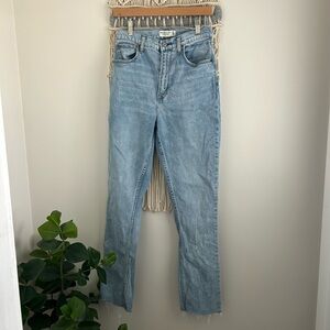 Abercrombie & Fitch Light Blue Straight Leg Jeans